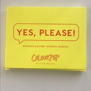 ColourPop yes please palette